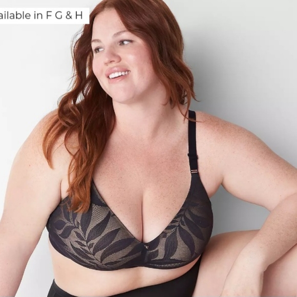 Cacique Intimates & Sleepwear Invisible Lace Backsmoother Full